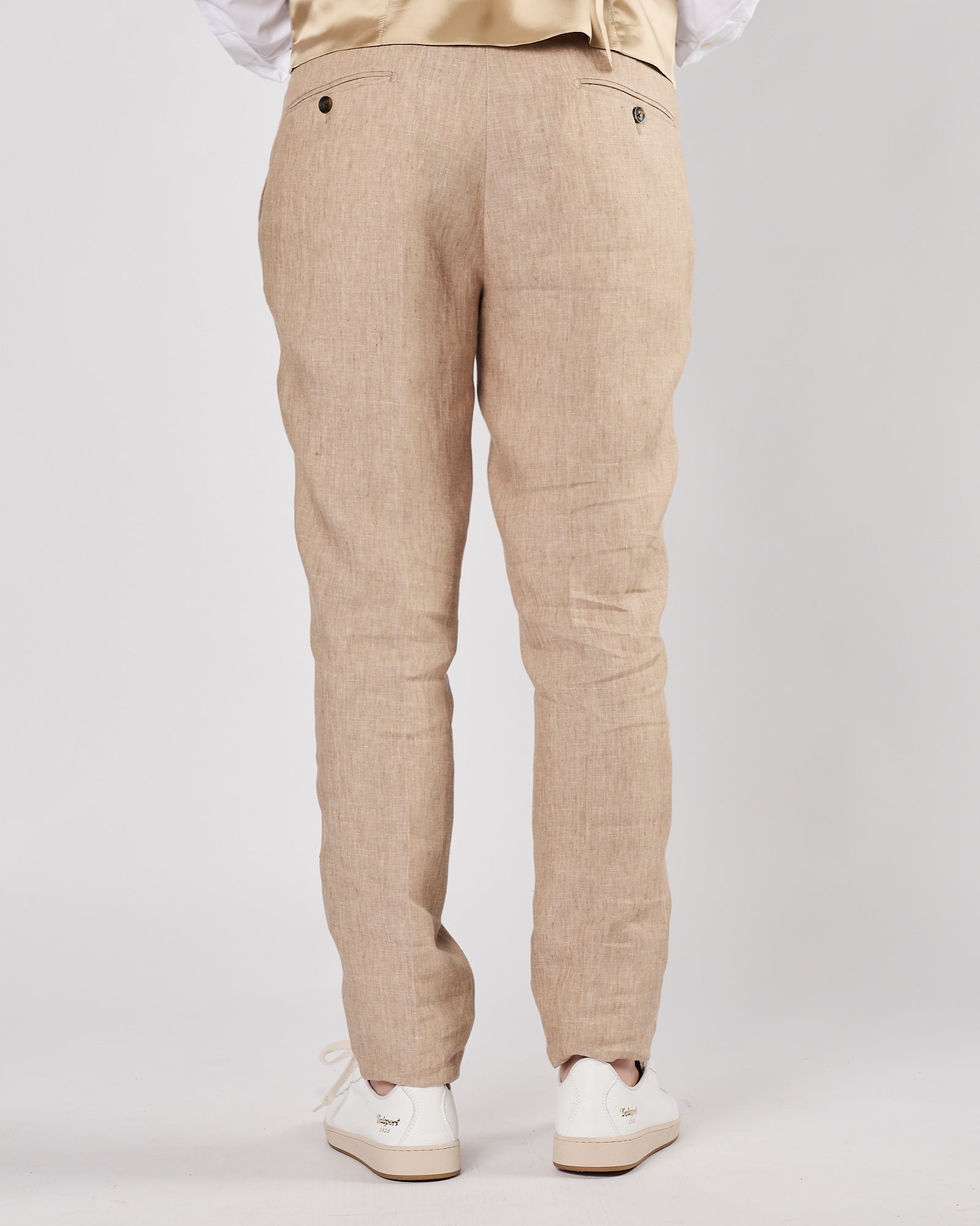 Abito A|STORE in lino beige