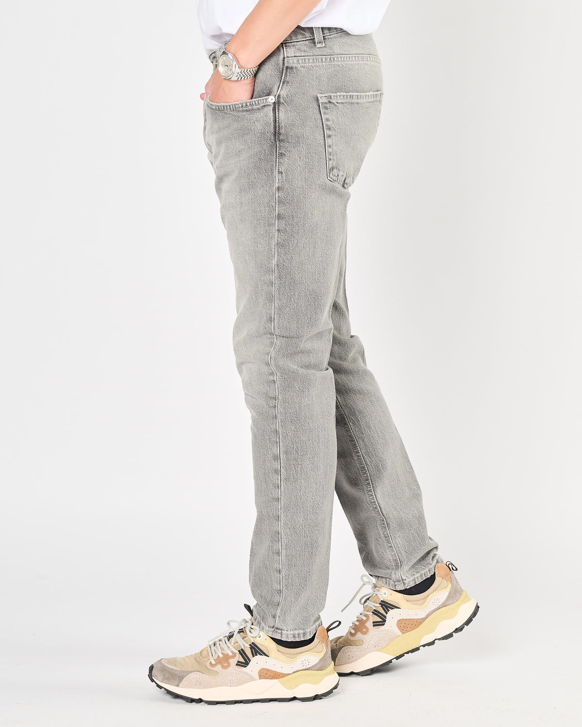 Jeans Be Able slim fit grigio