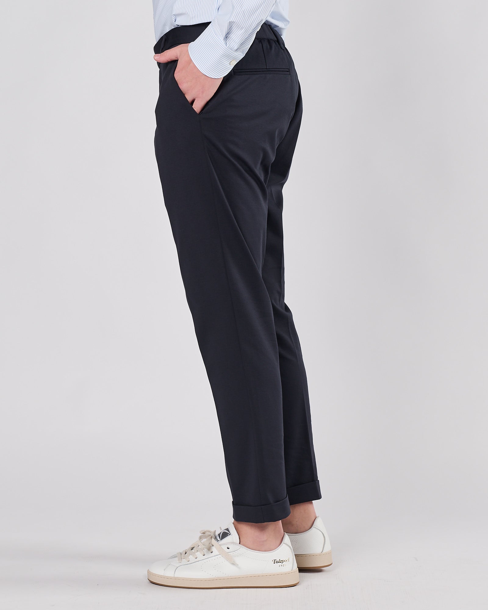 Pantalone Enjoy in jersey blu