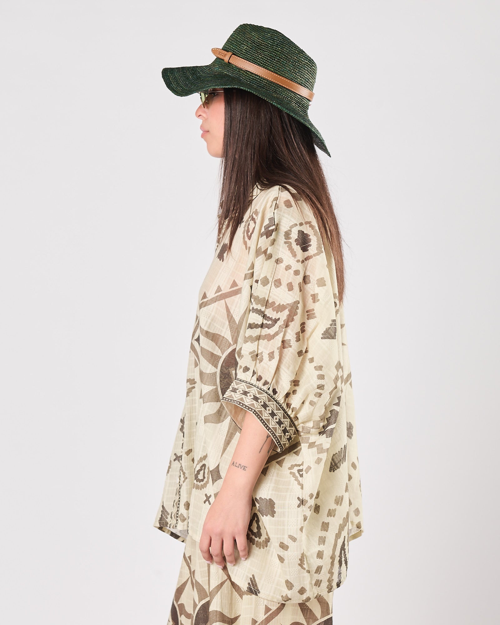 Camicia PAHIESA over fantasia
