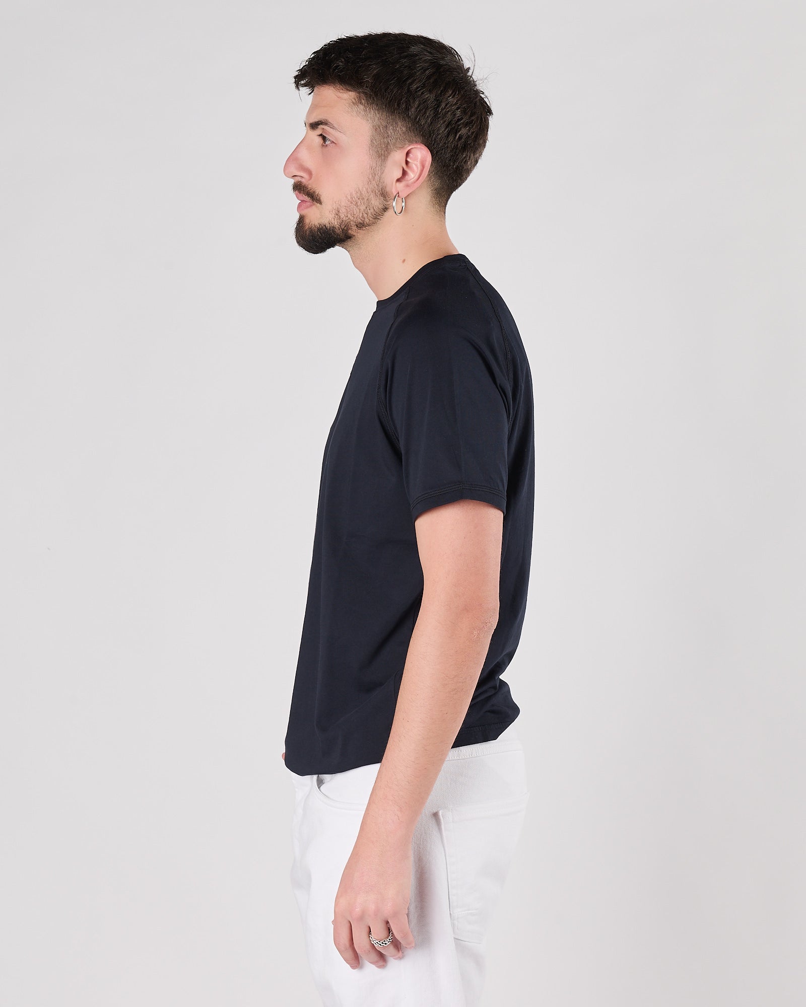 T-shirt Bl'ker manica corta navy