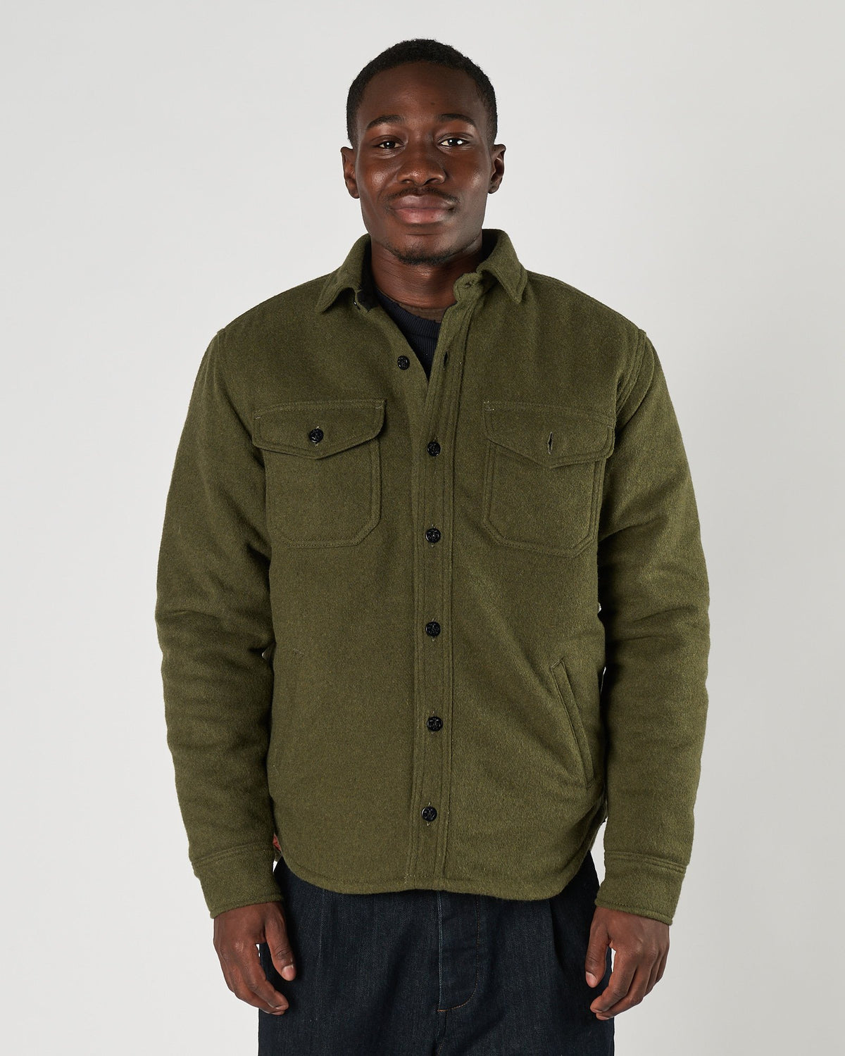 Giacca camicia Chesapeake's imbottita army green