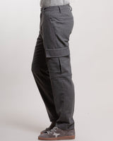 Pantalone Aimé in flanella grigio