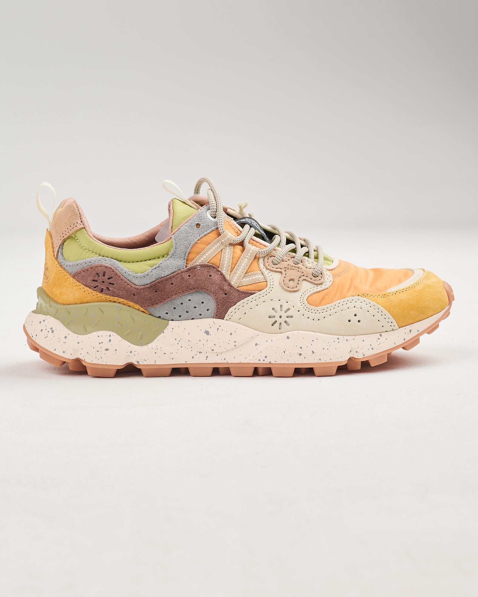 Sneaker Flower Mountain Ocher orange beige