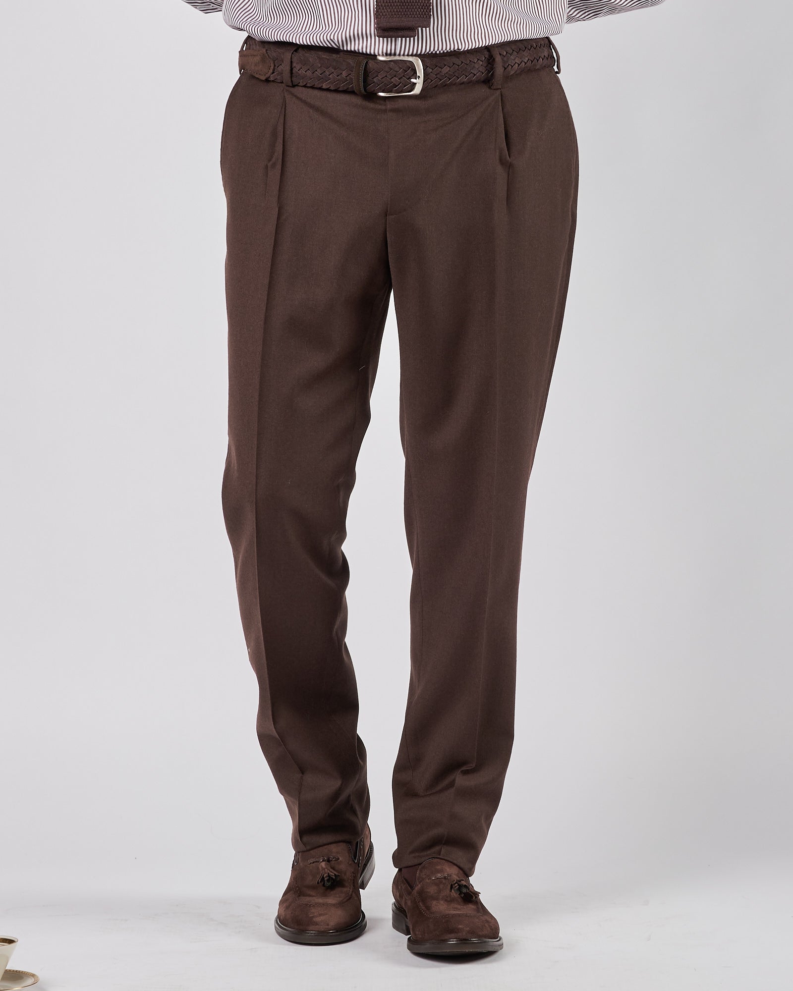 Abito Lbm1911 doppio petto testa di moro