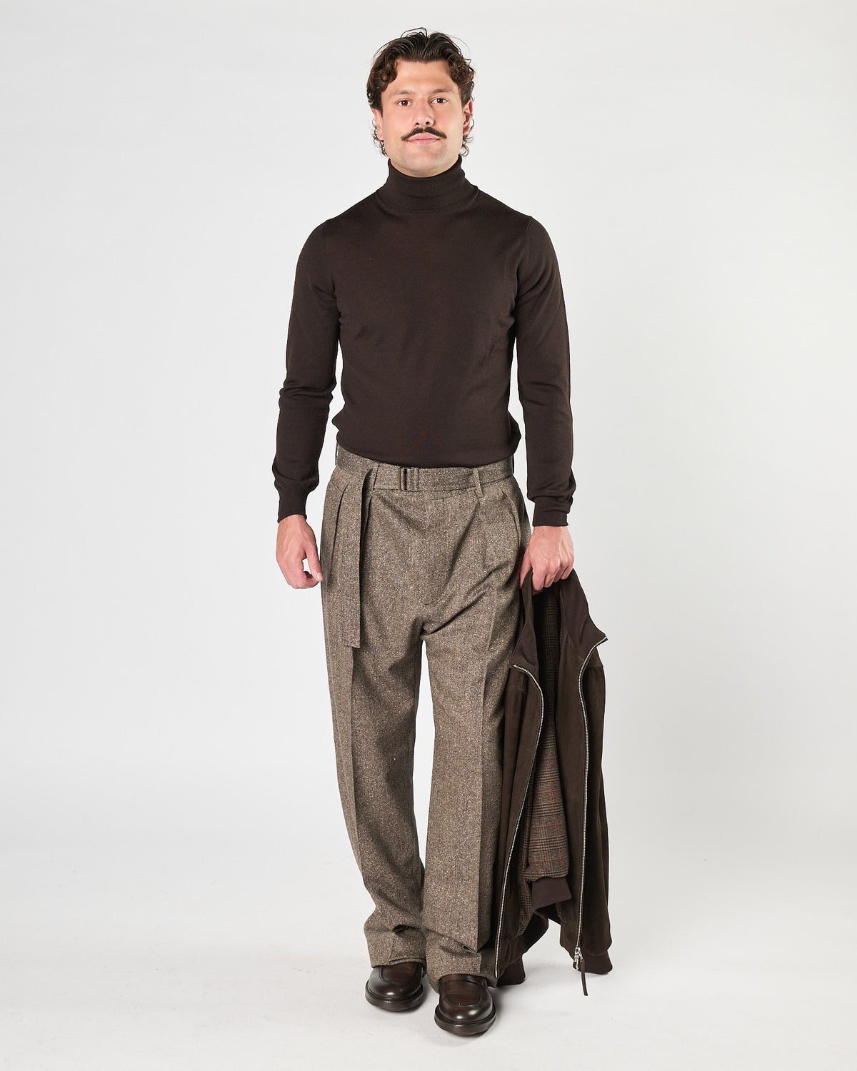 Maglia A|STORE dolcevita testa di moro