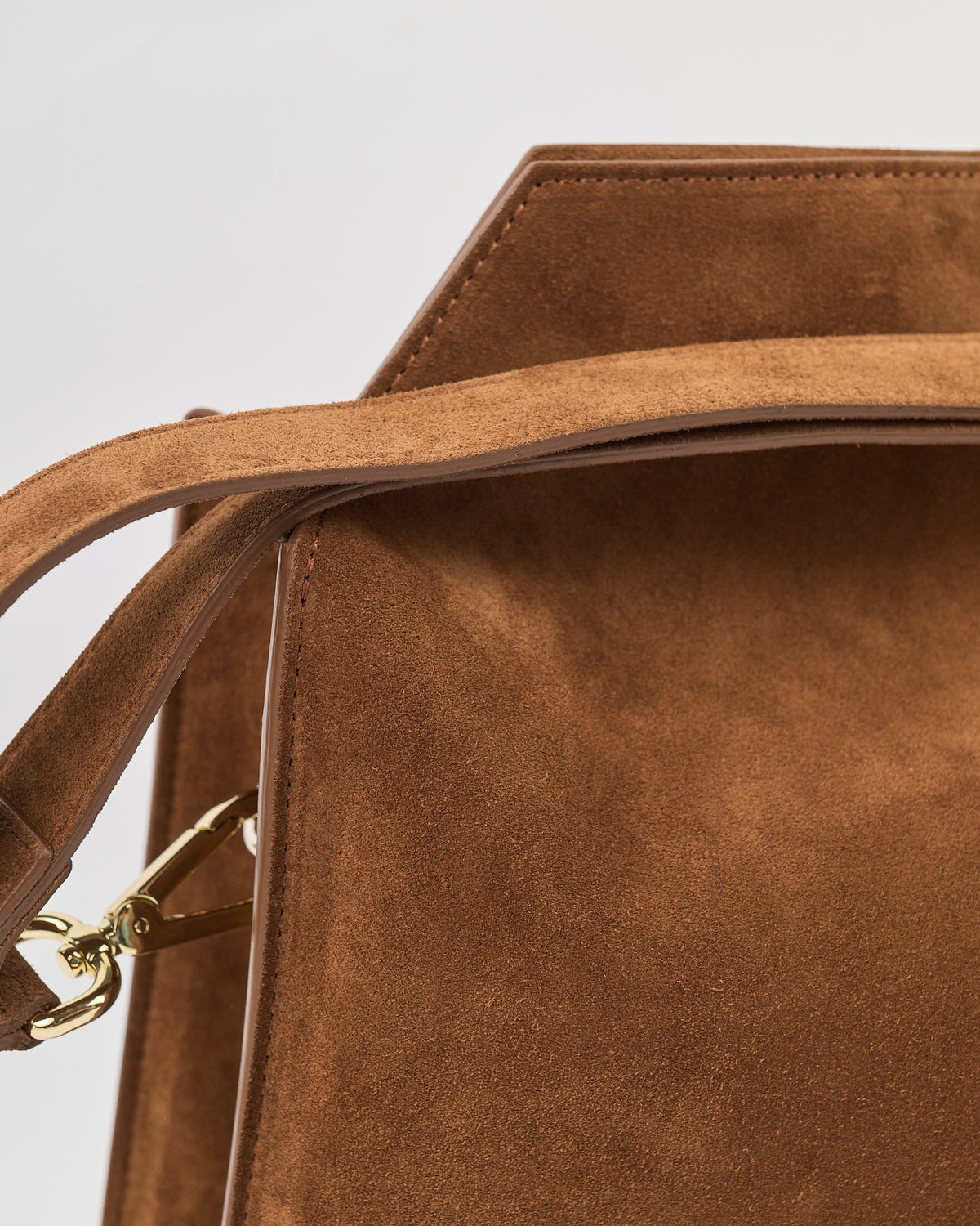 Borsa Orciani Trinity M peach oro tabacco