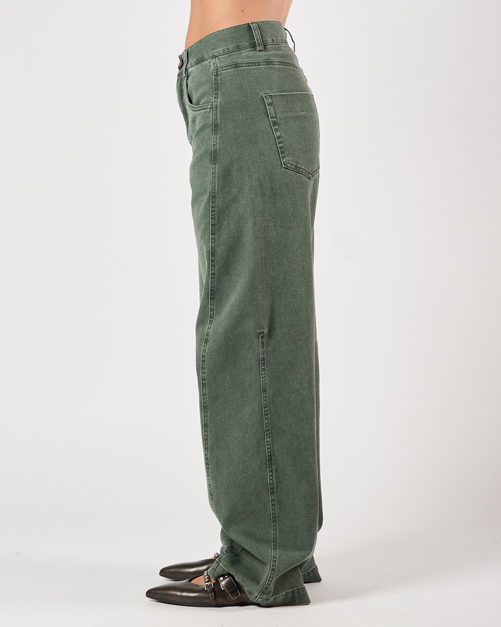 Jeans Tela9 largo salvia