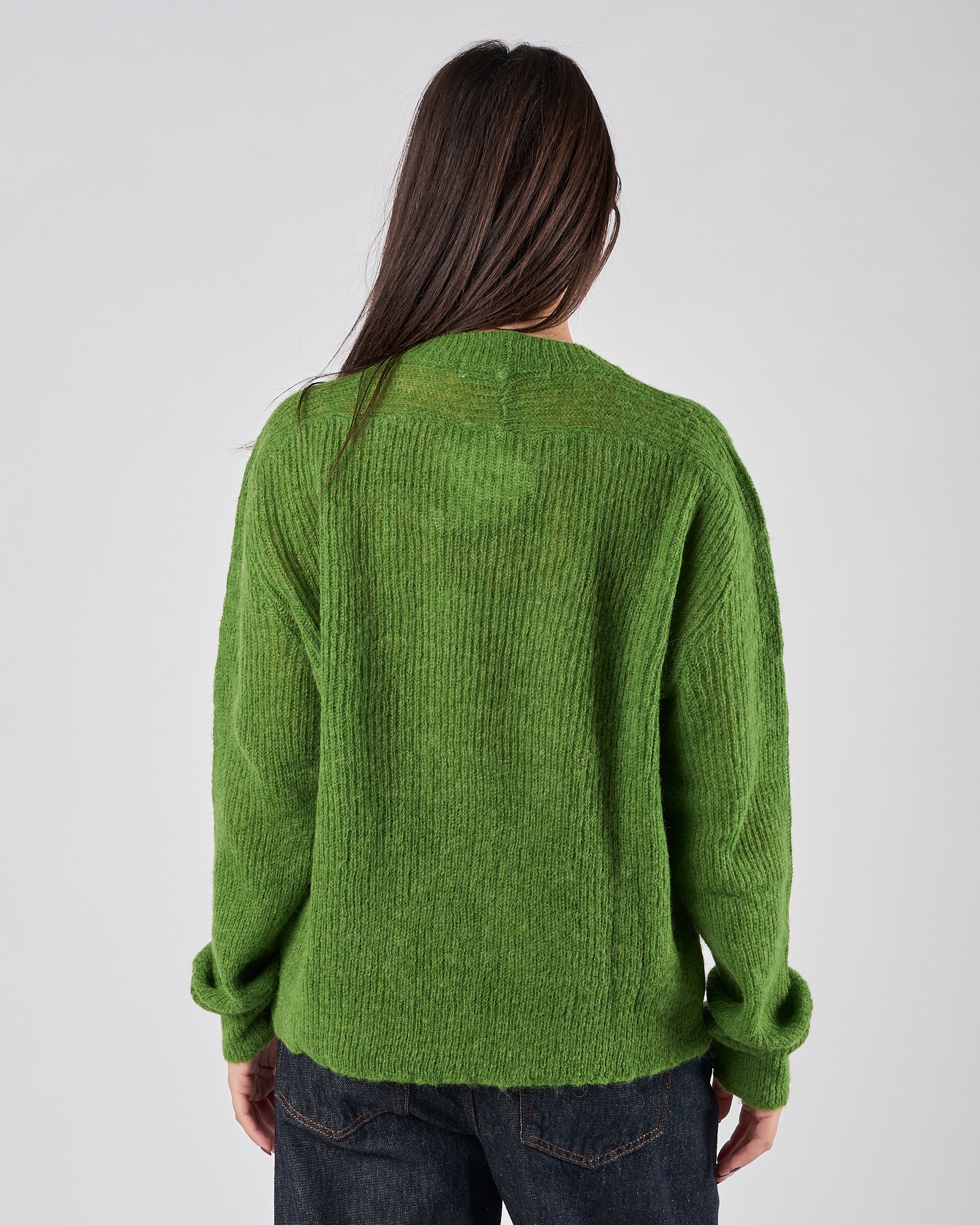 Maglia Tela9  in alpaca verde