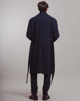 Cappotto Tagliatore doppio petto blu