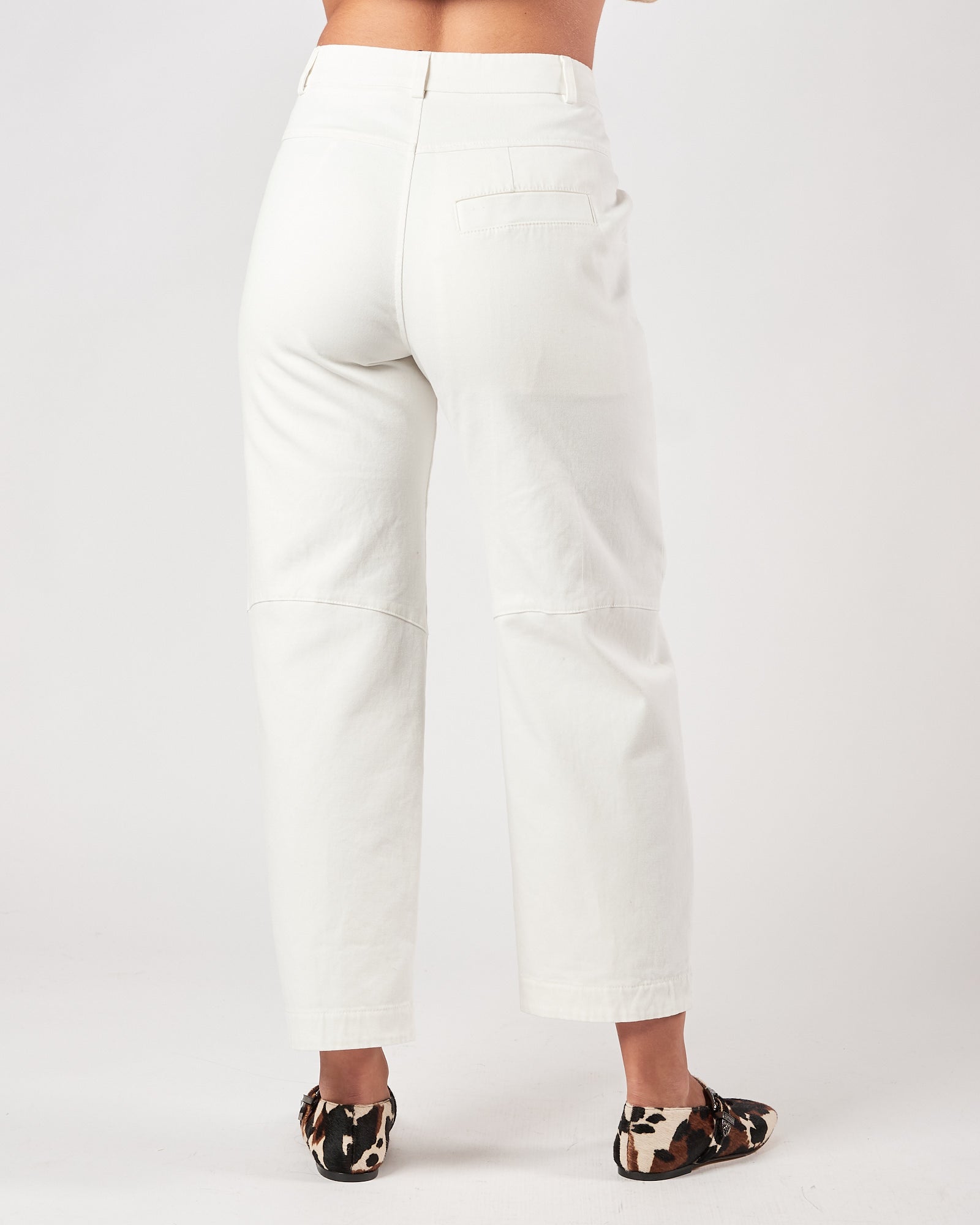 Pantalone Tela9 morbido panna