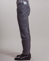 Pantalone Luigi Bianchi gessato grigio