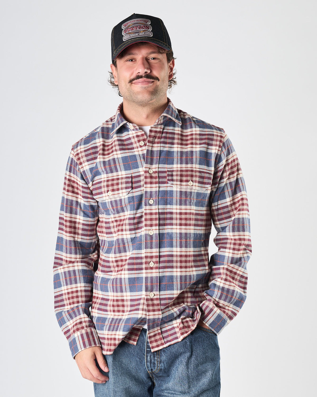 Camicia Xacus in flanella a quadri