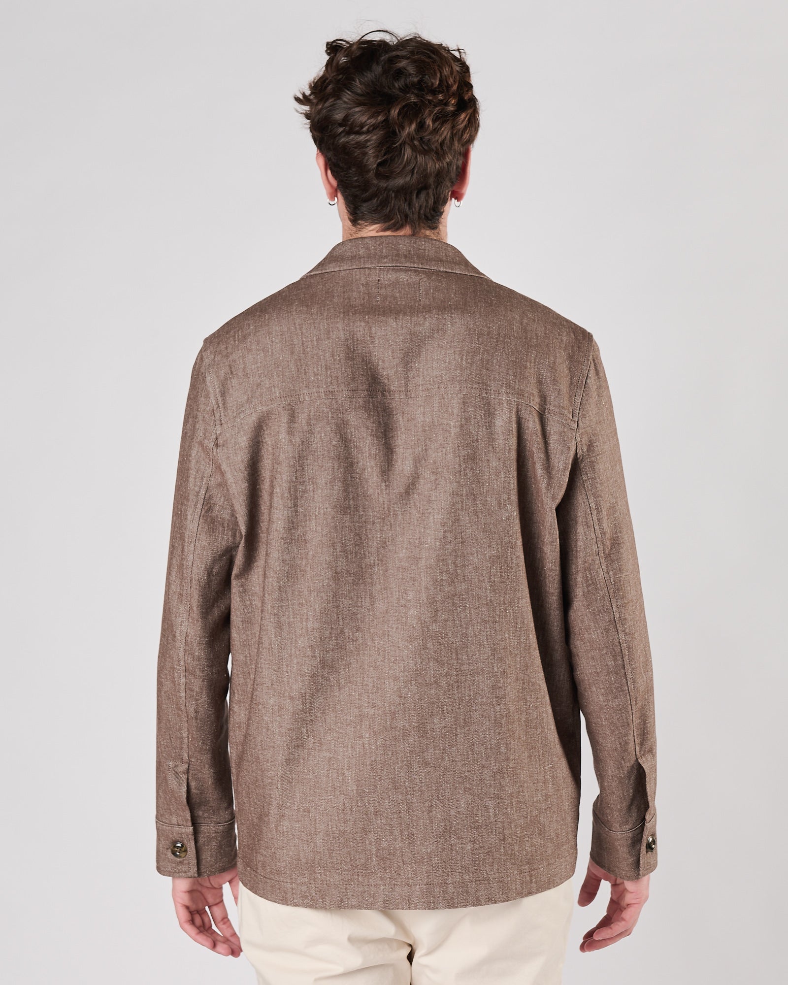 Giacca Camicia Aimé cacao