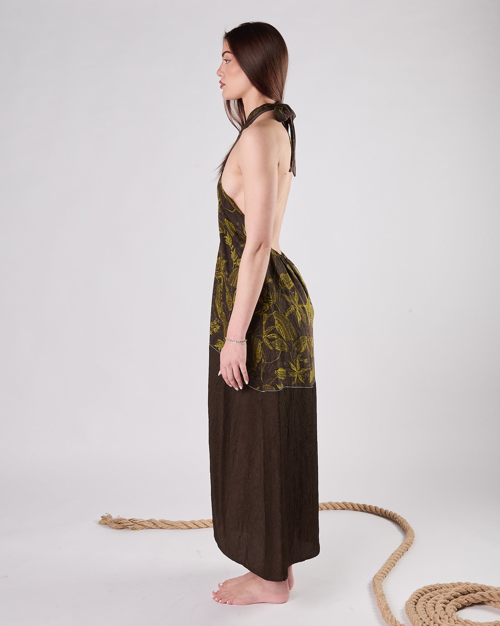 Abito Tela9 scivolato fantasia