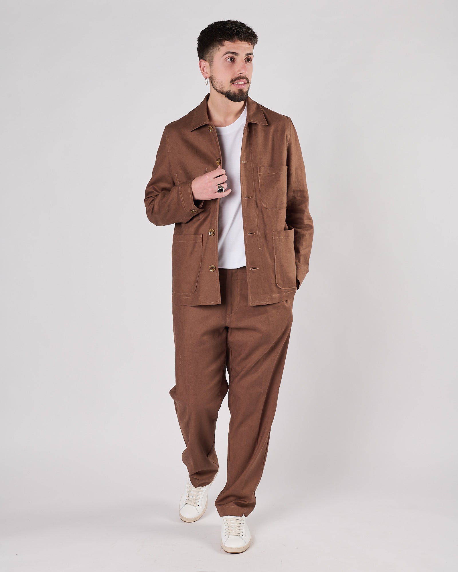 Pantalone Aimè largo cacao