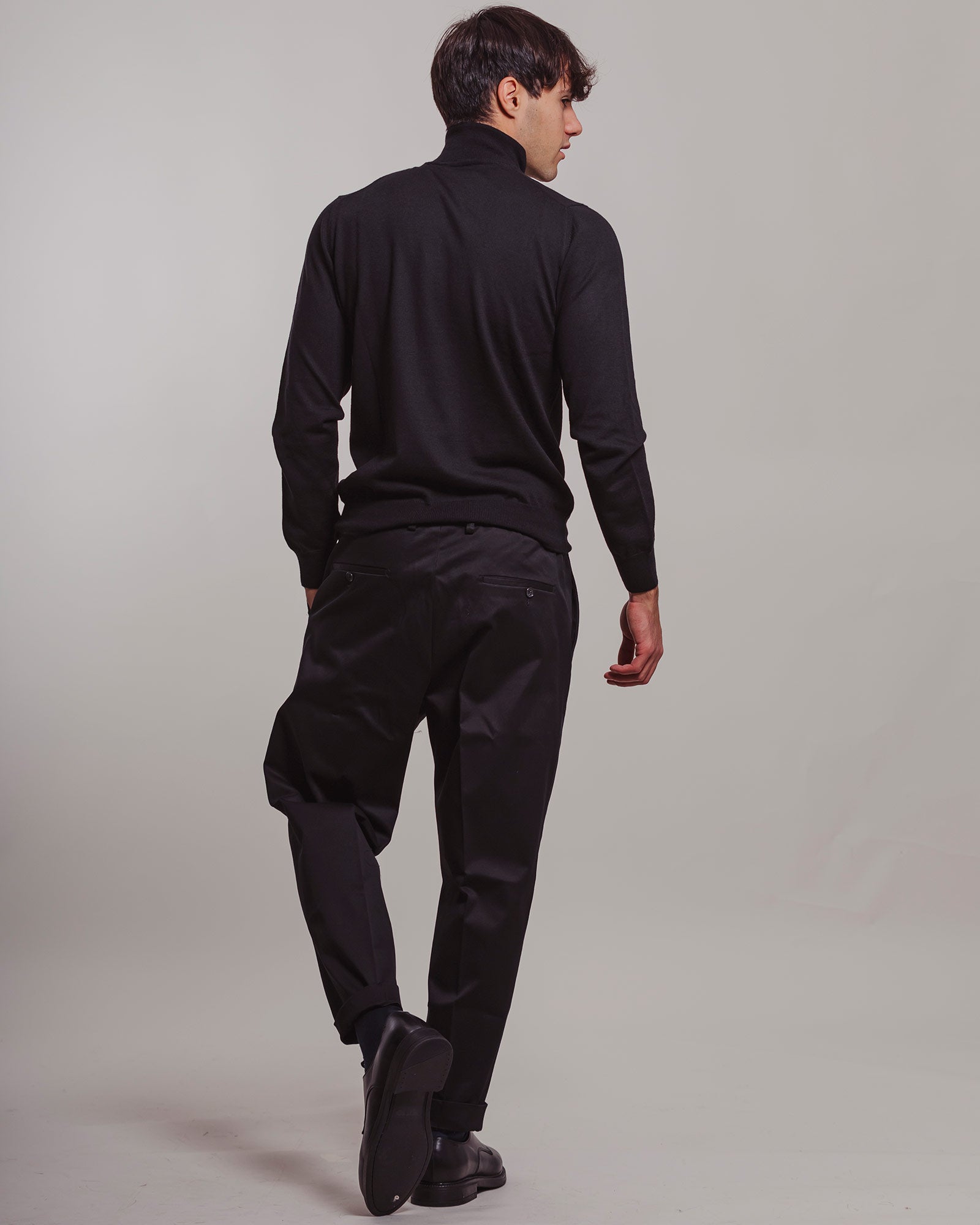 Pantalone A|STORE largo nero