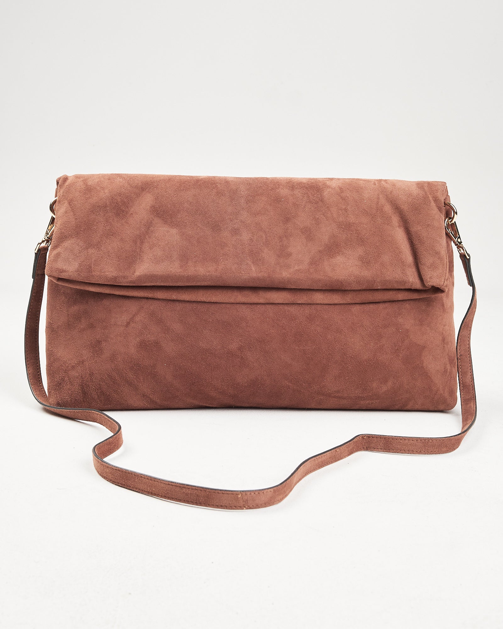 Borsa Tela9 in suede moro