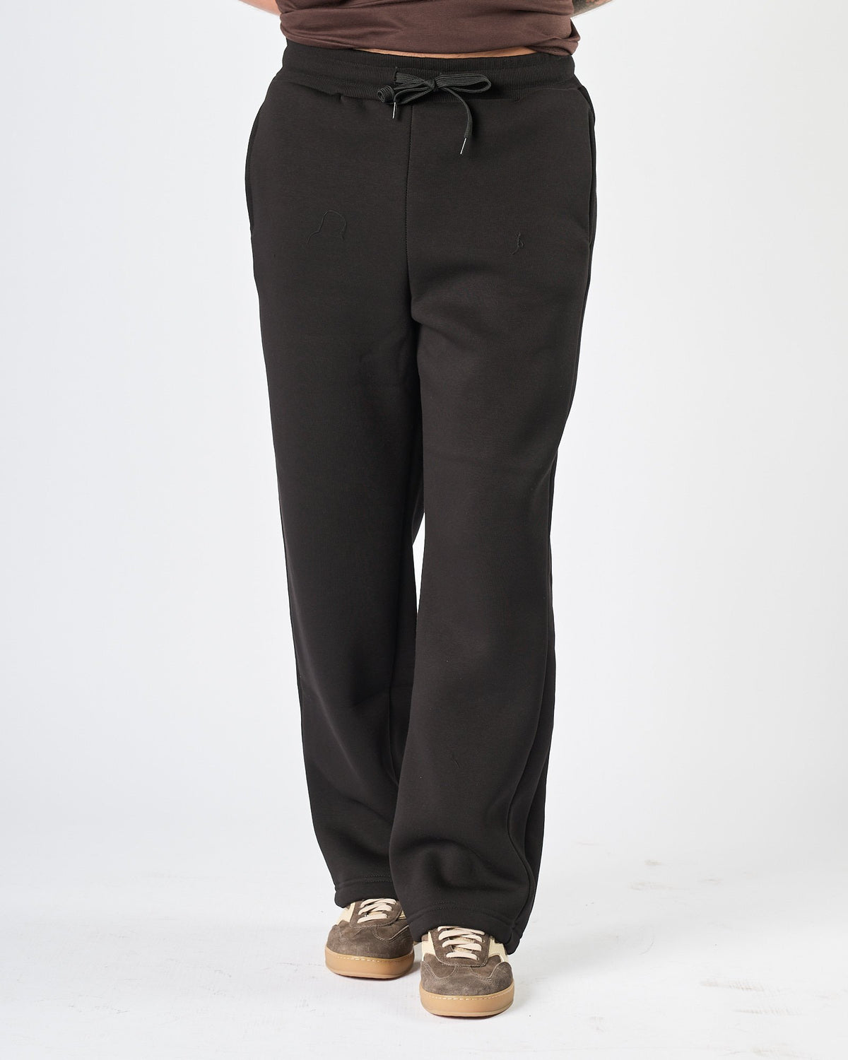 Pantalone Aimé in felpa nero