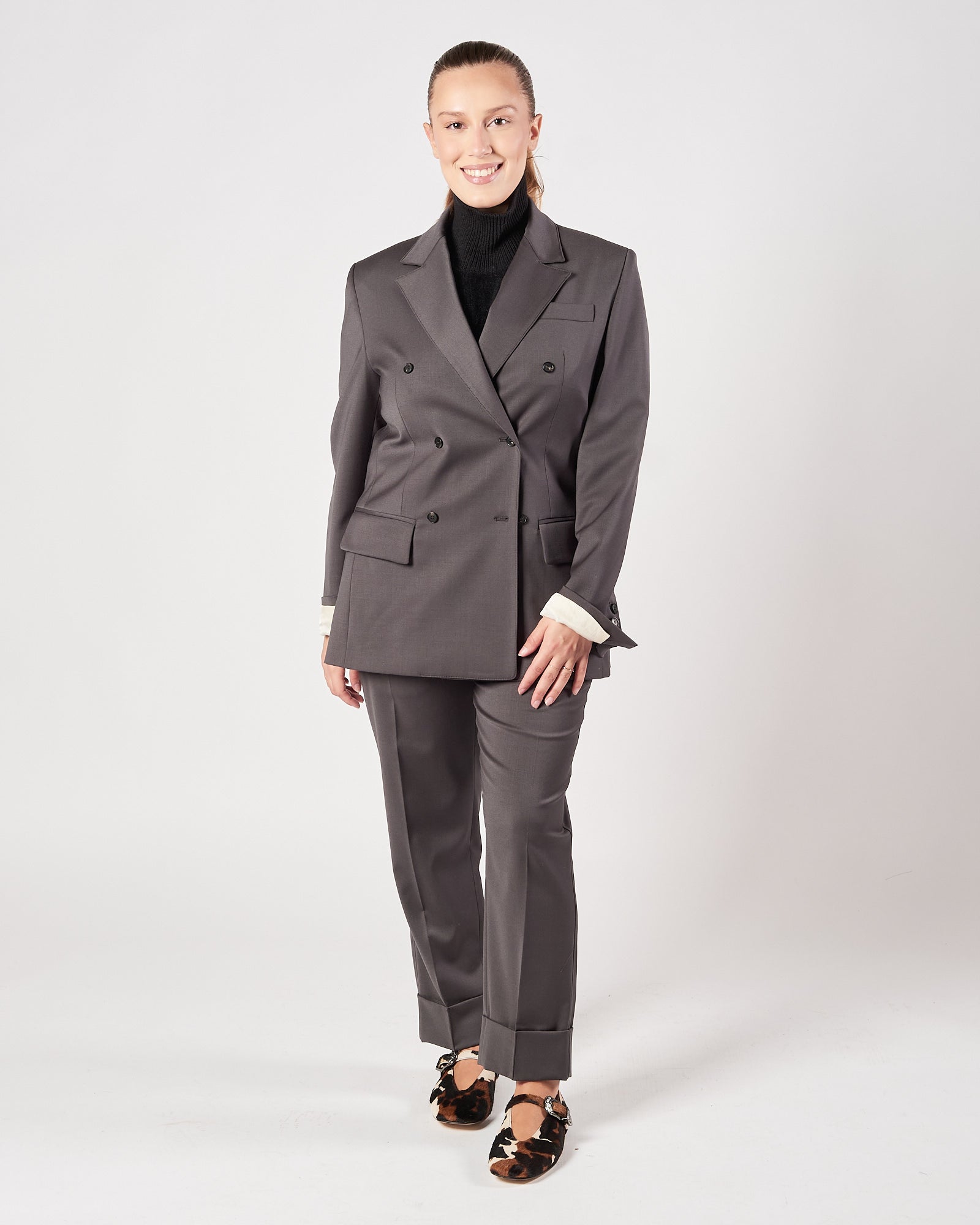 Pantalone Tela9 dritto grigio