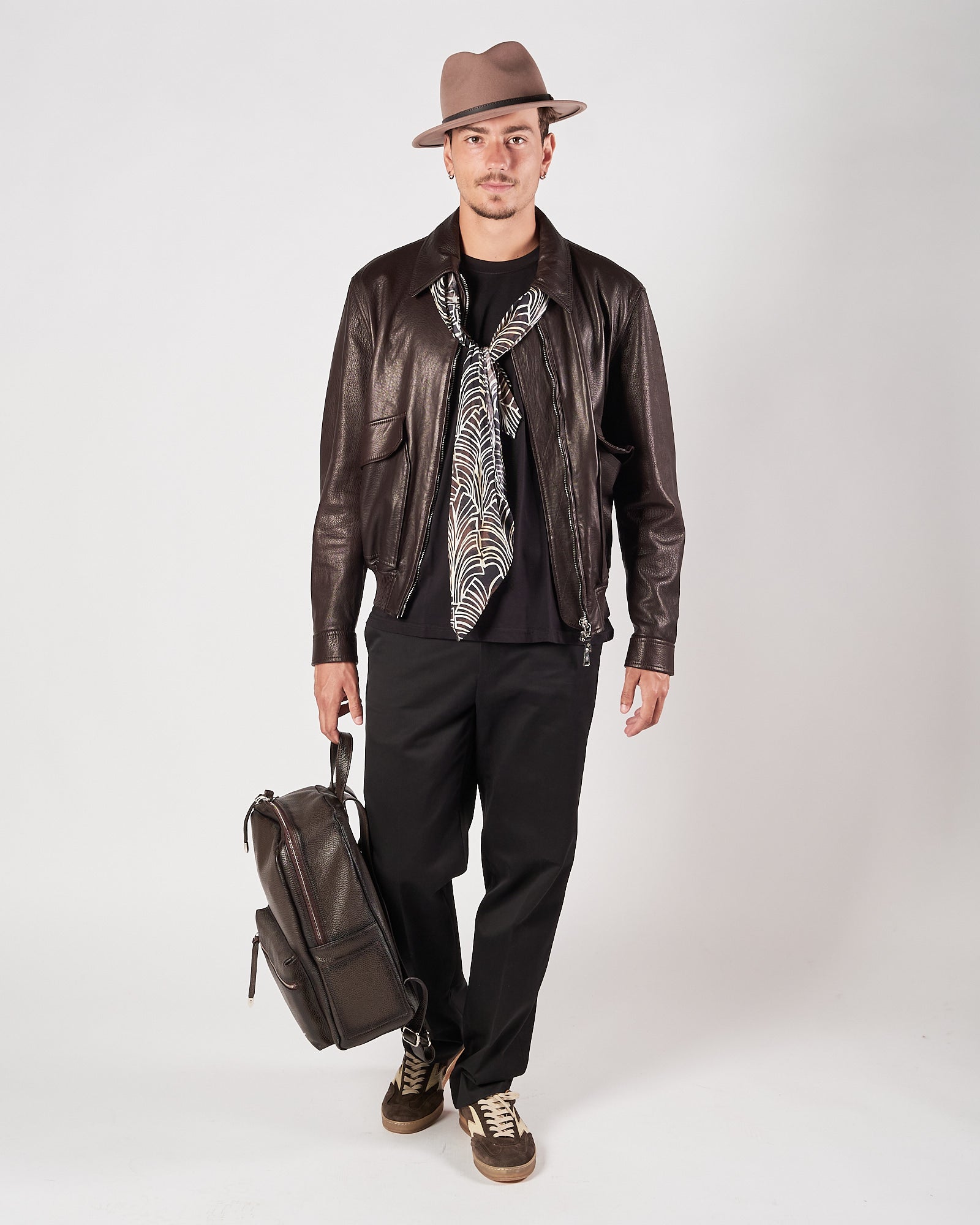 Pantalone A|STORE largo nero