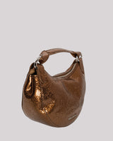 Borsa Orciani Mini Dumpling Vanity bronzo