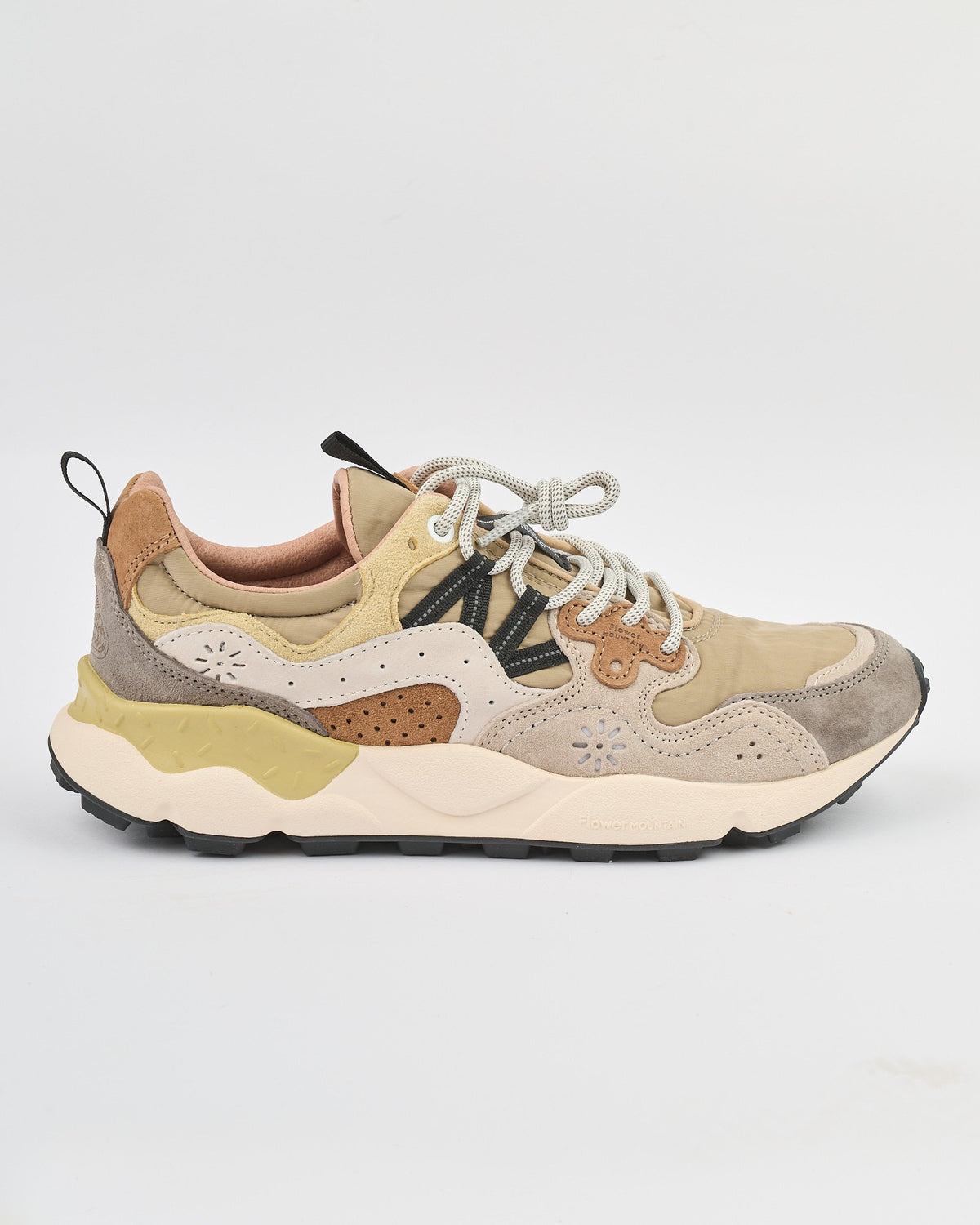 Sneaker Flower Mountain Mud Taupe Milk