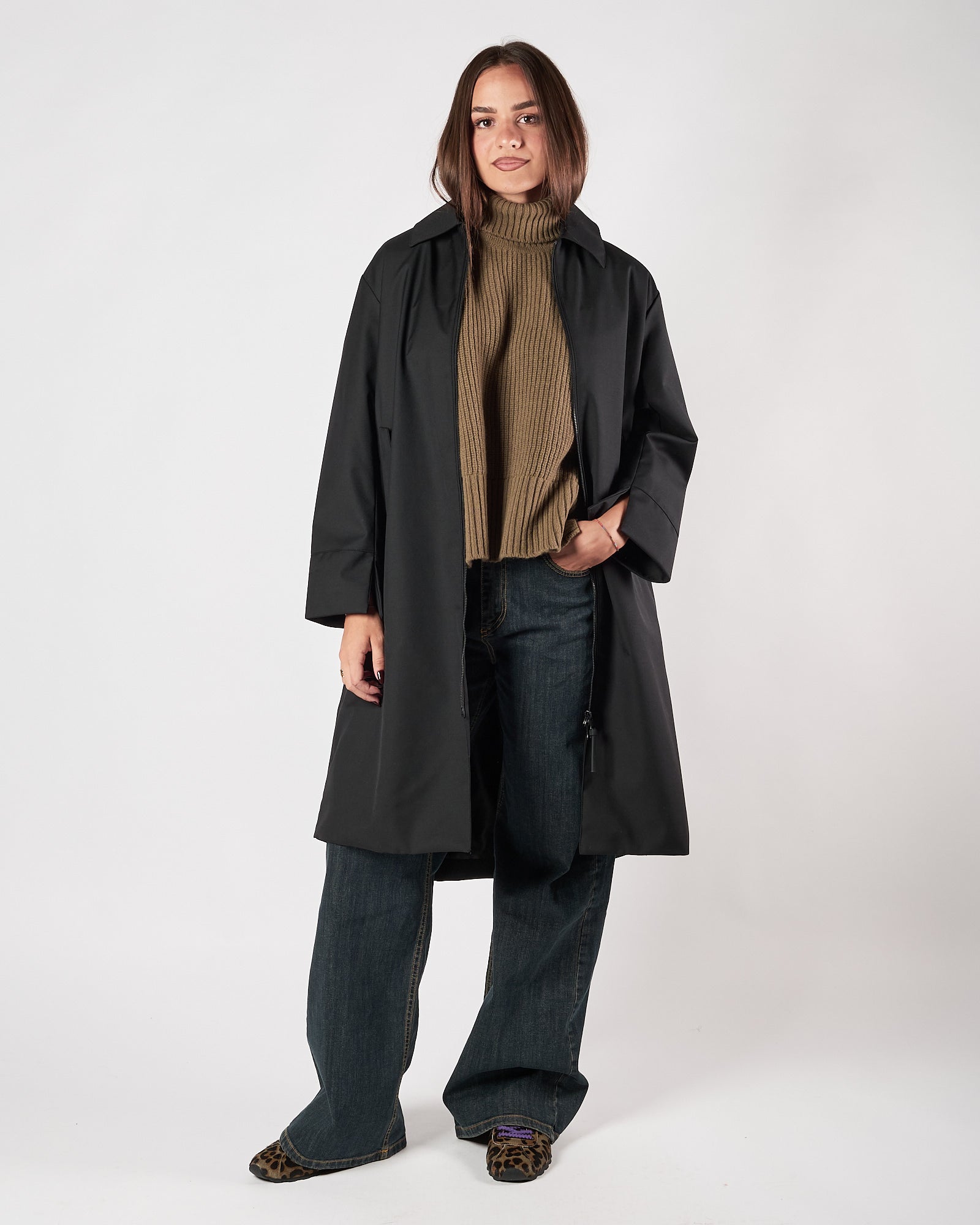 Giacchetto People Of Shibuya lungo nero