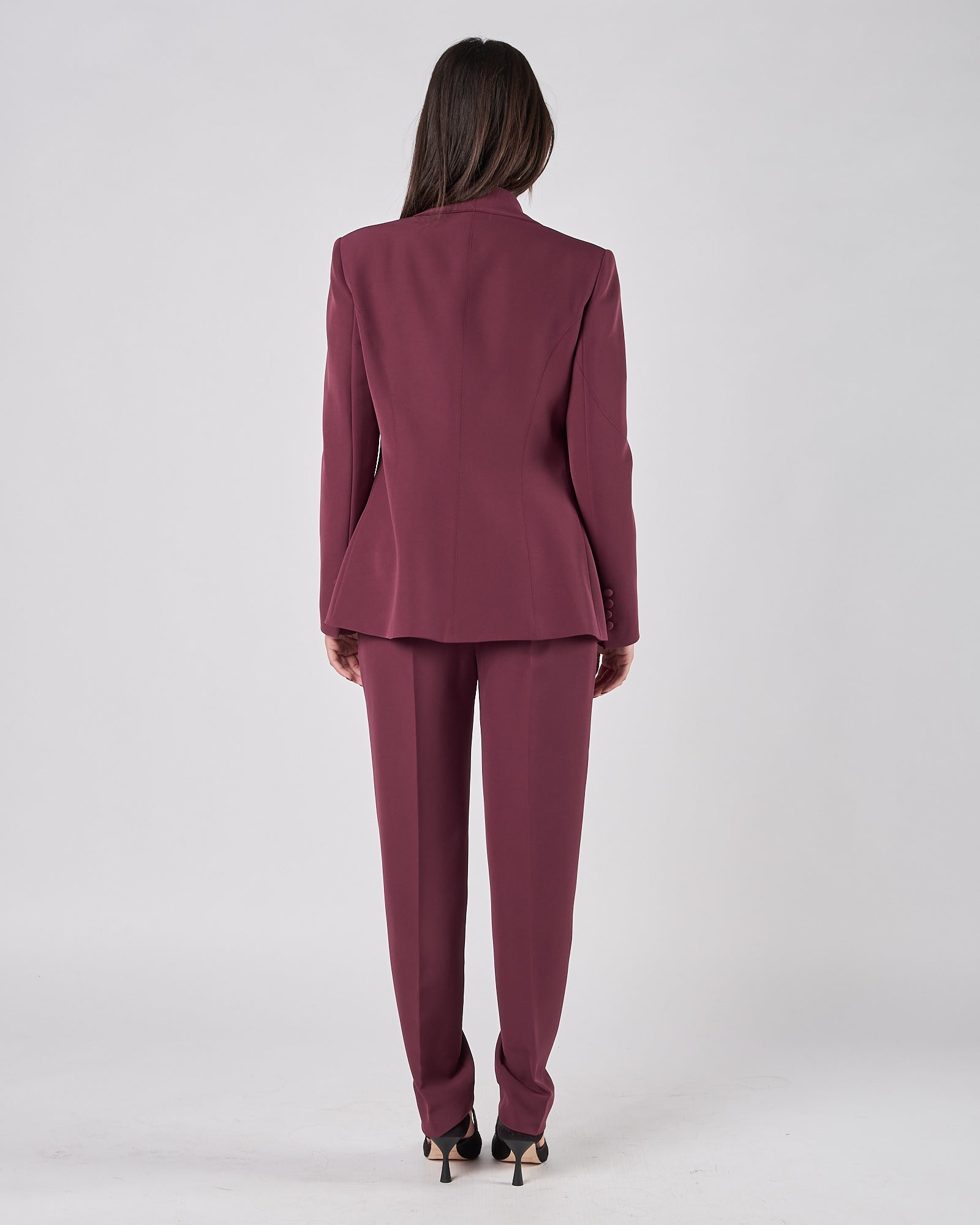 Giacca  Silence doppio pettto bordeaux