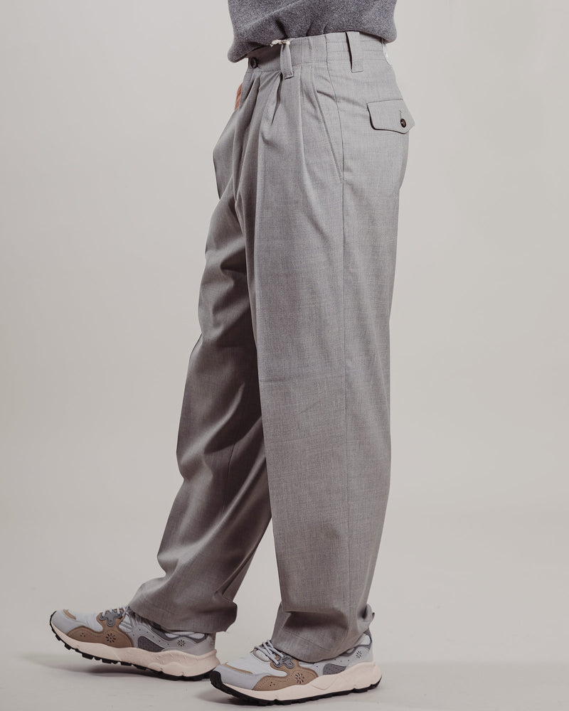 Pantalone Lbm1911 doppia pence grigio