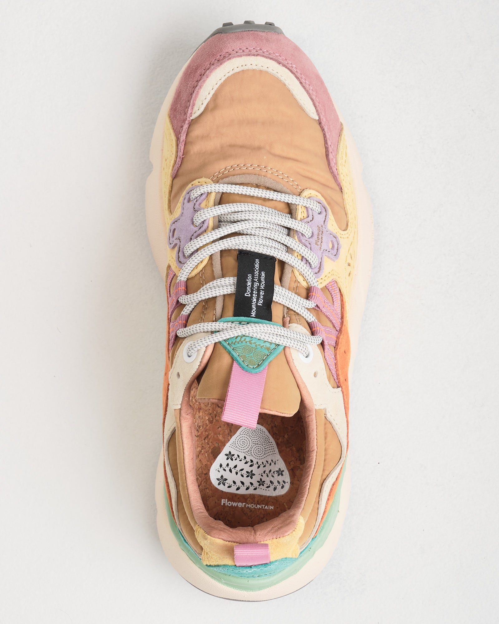 Sneaker Flower Mountain Rose-Light Orange-Orange