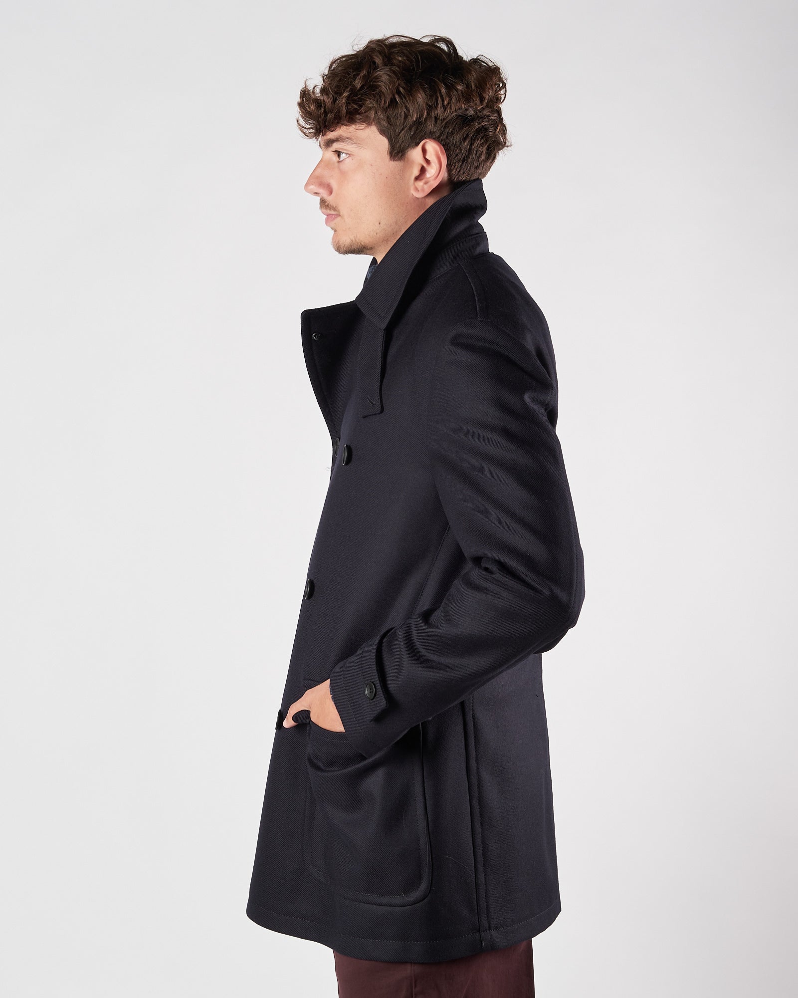 Cappotto Tagliatore doppio blu  Water Repellent