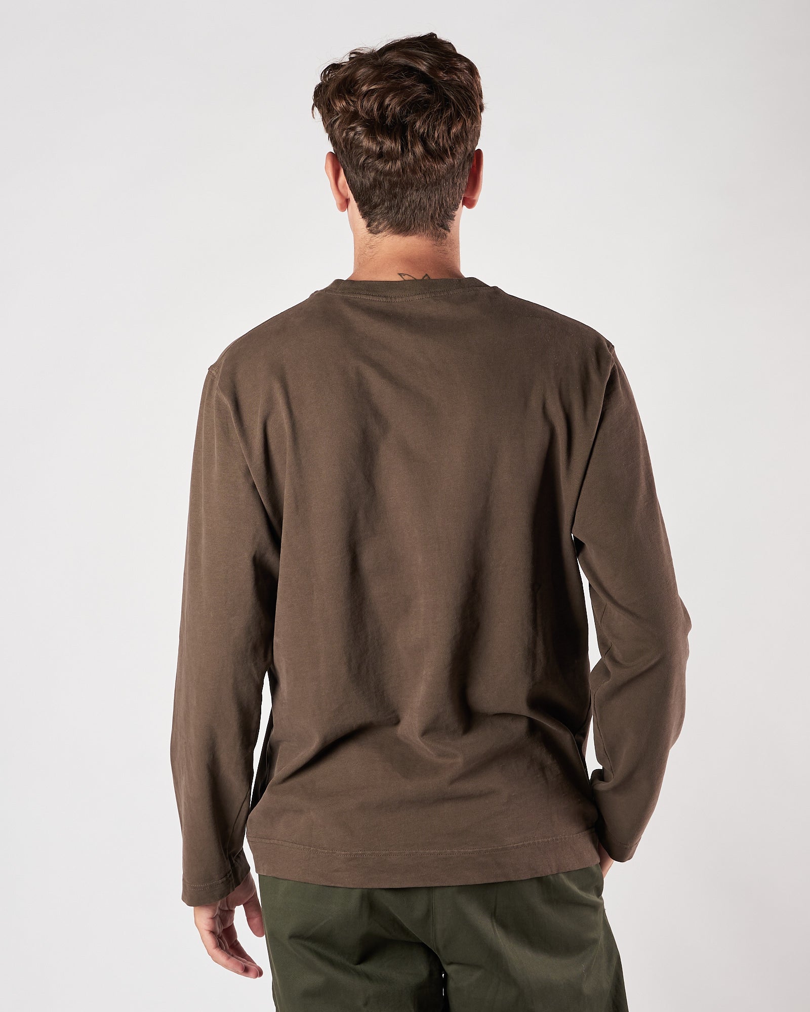 Maglia Bl'ker girocollo maniche lunghe moro