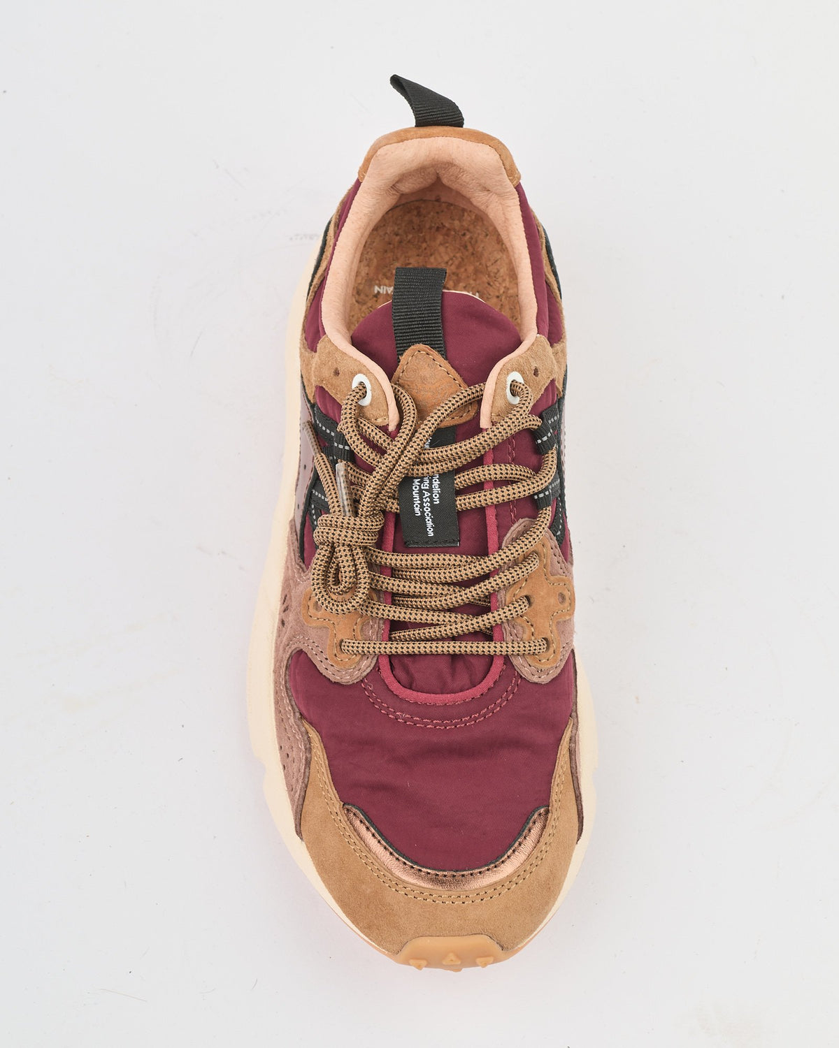 Sneaker Flower Mountain Oak Bordeaux Bronze