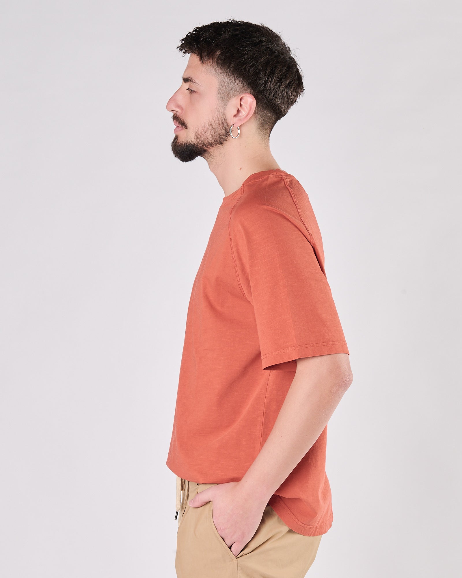 T-shirt Bl'ker manica corta manica raglan orange