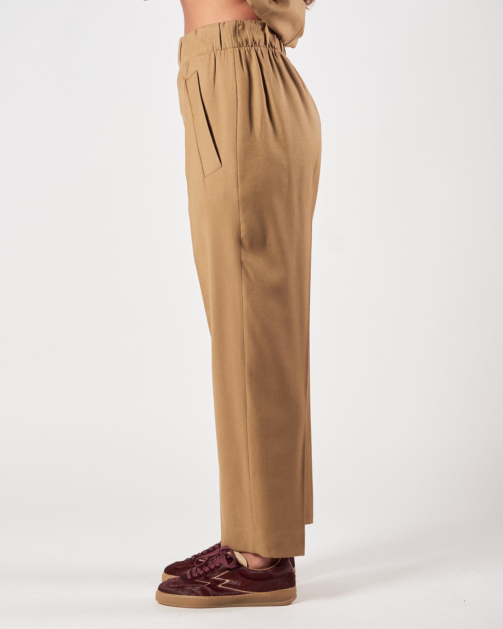 Pantalone Tela9 con elastico in vita sesamo