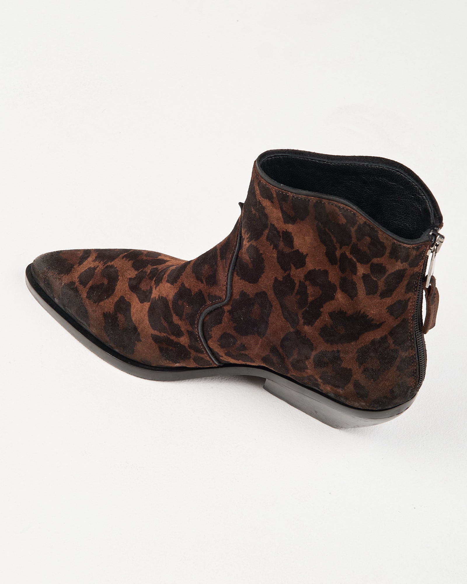 Texano Elena Iachi in camoscio leopard