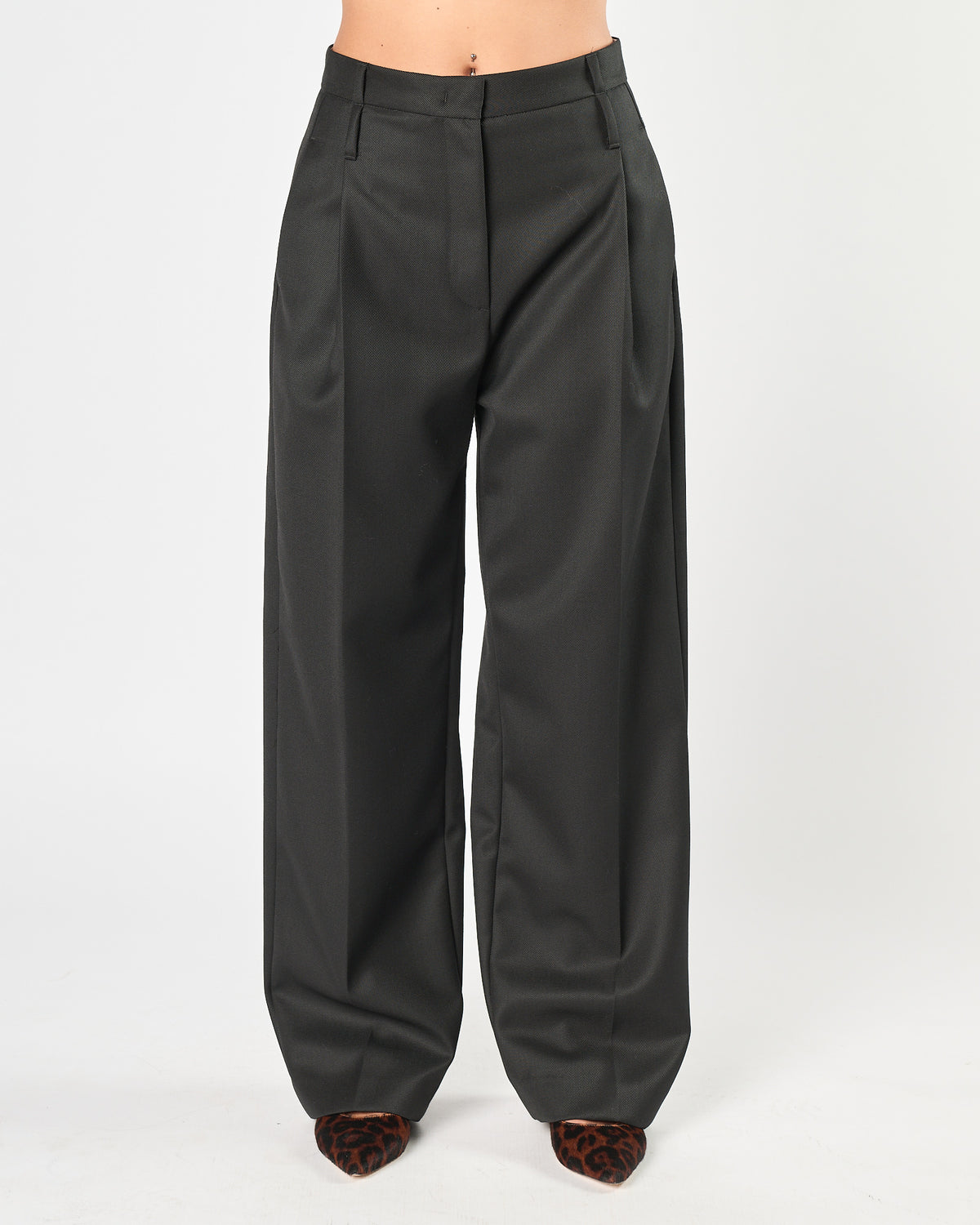 Pantalone Tela9 con pence nero
