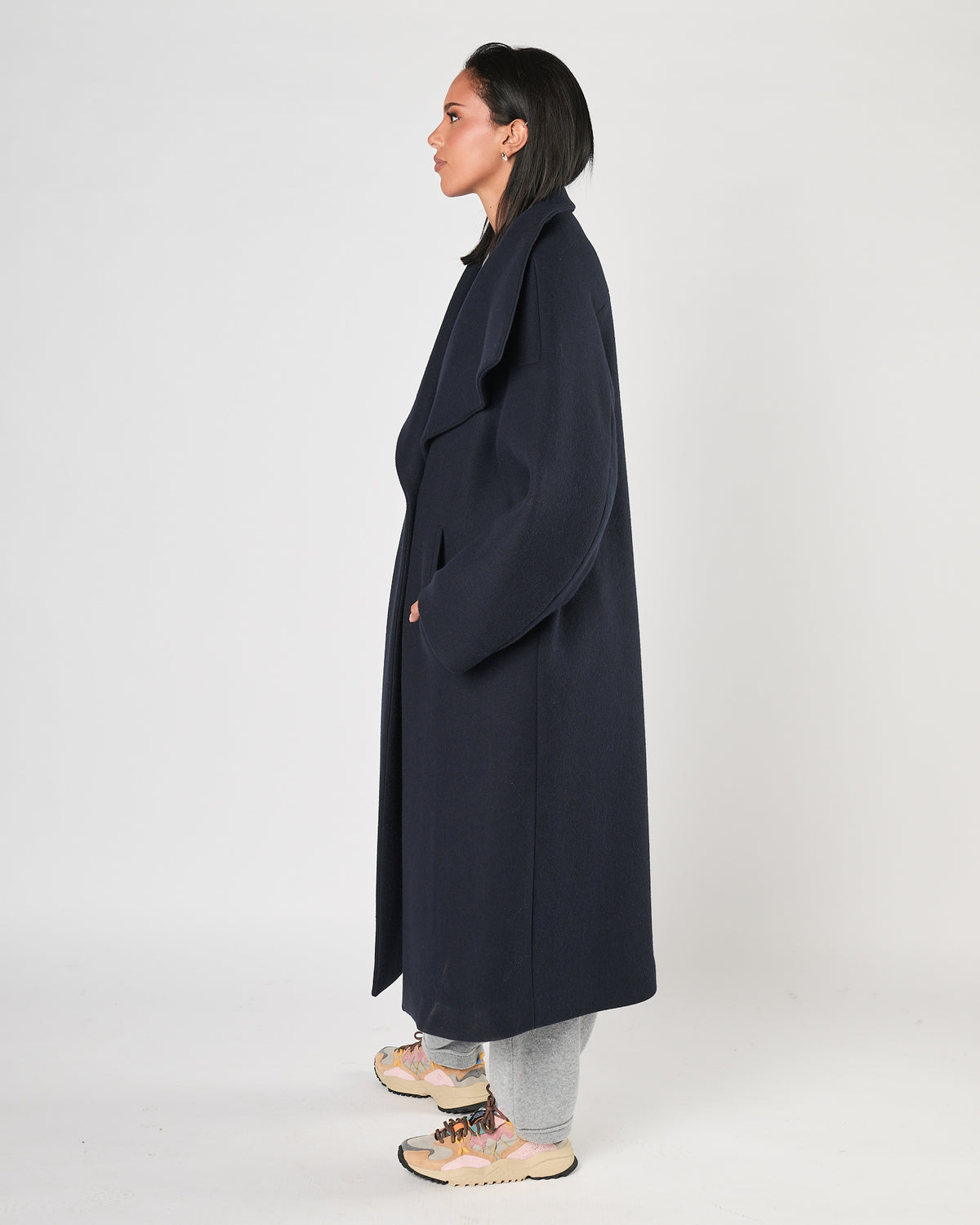 Cappotto Tela9 over blu