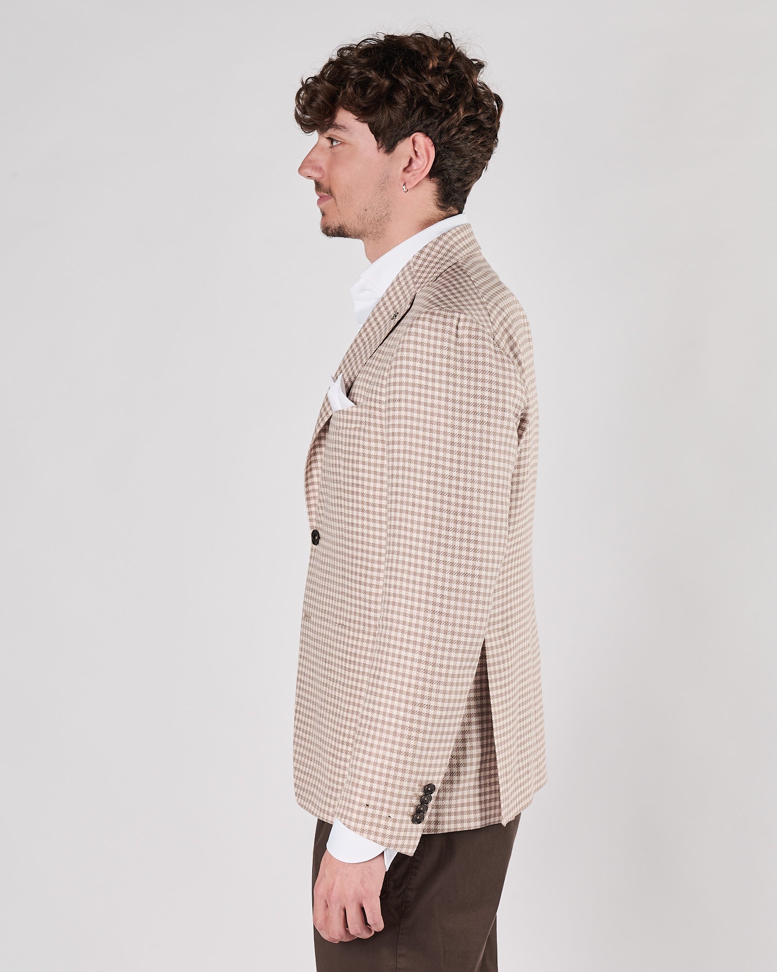 Giacca Tagliatore un petto fantasia a quadri