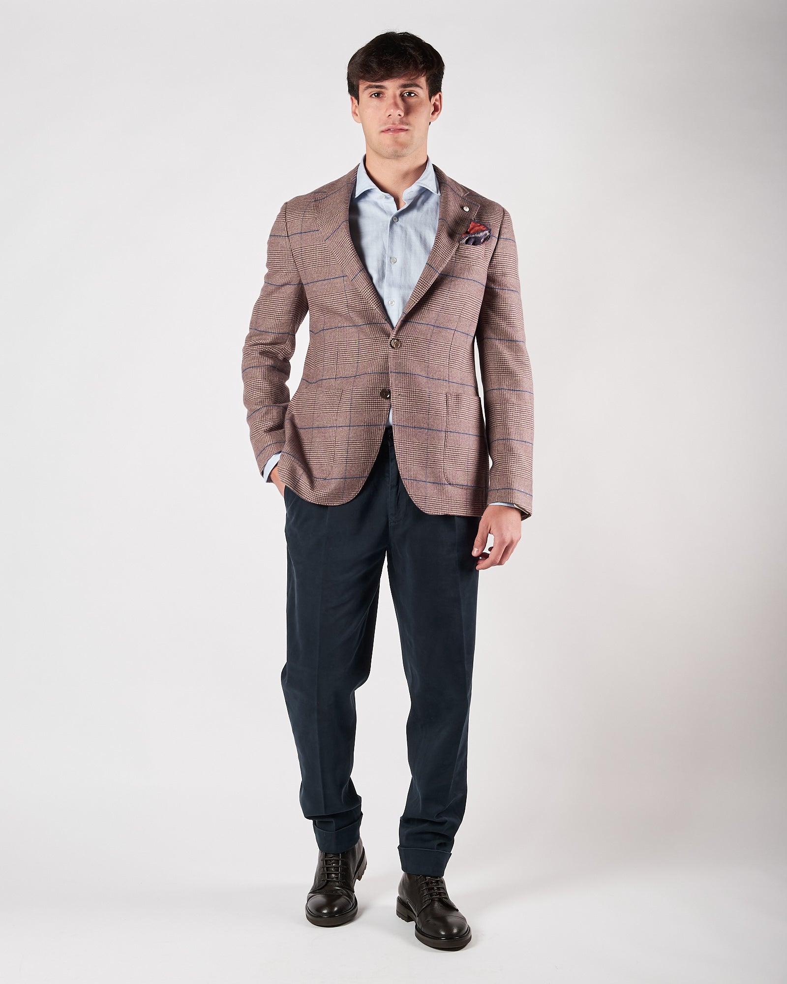 Pantalone Lbm1911 una pence blu