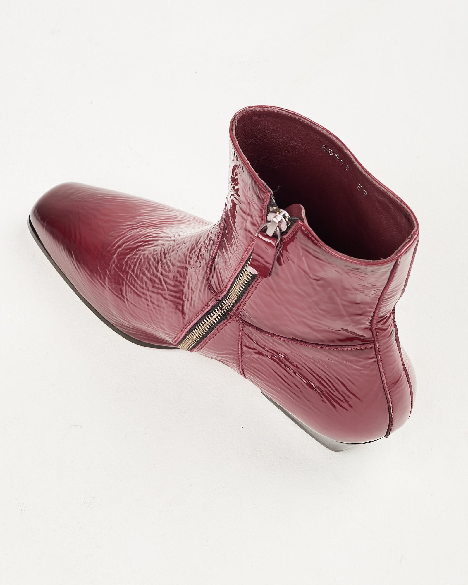 Texano Alexandel Hotto in vernice bordeaux