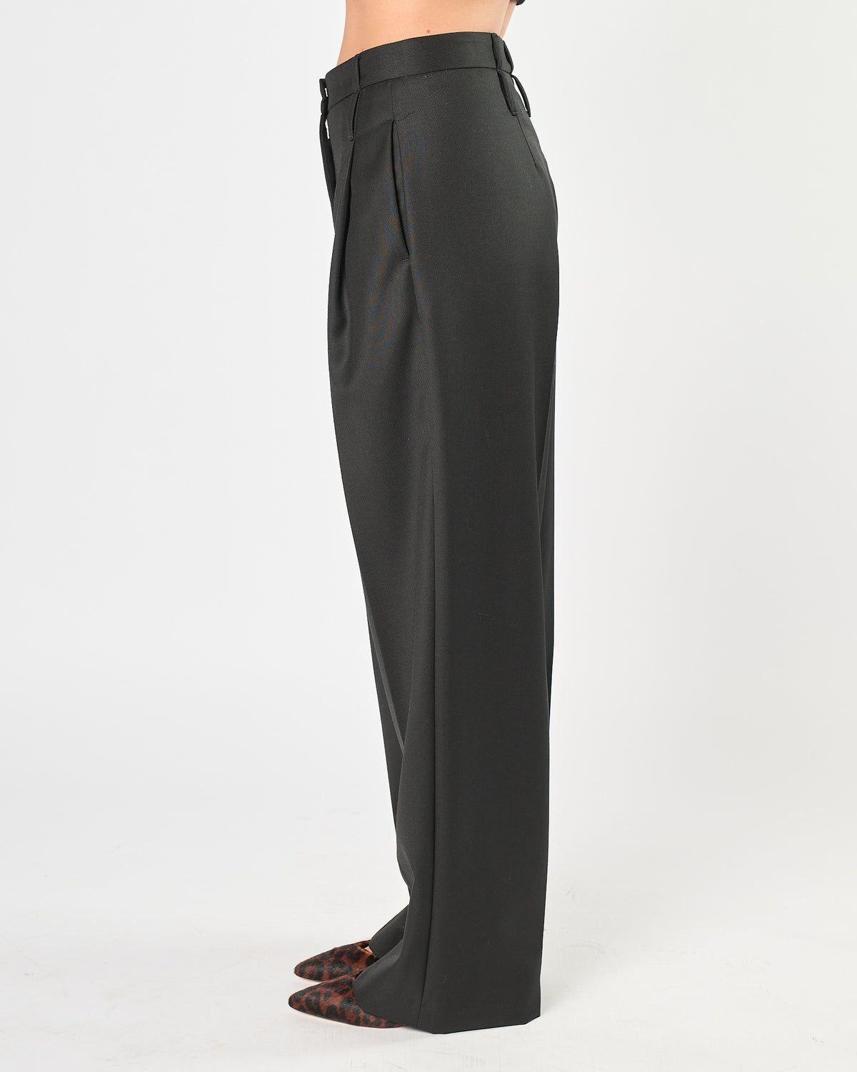 Pantalone Tela9 con pence nero