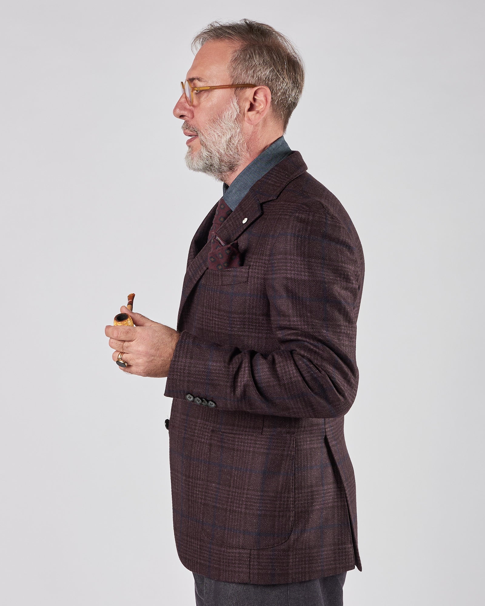 Giacca Lbm1911 fantasia quadri