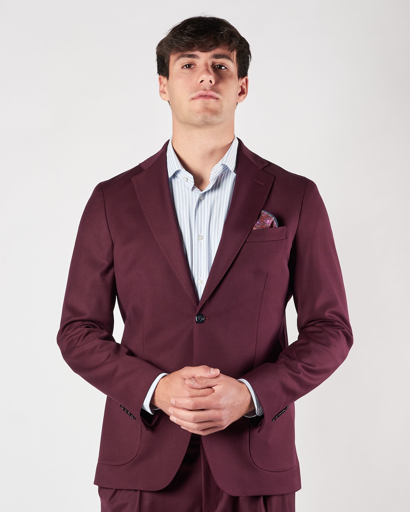 Abito A|STORE un petto mirtillo