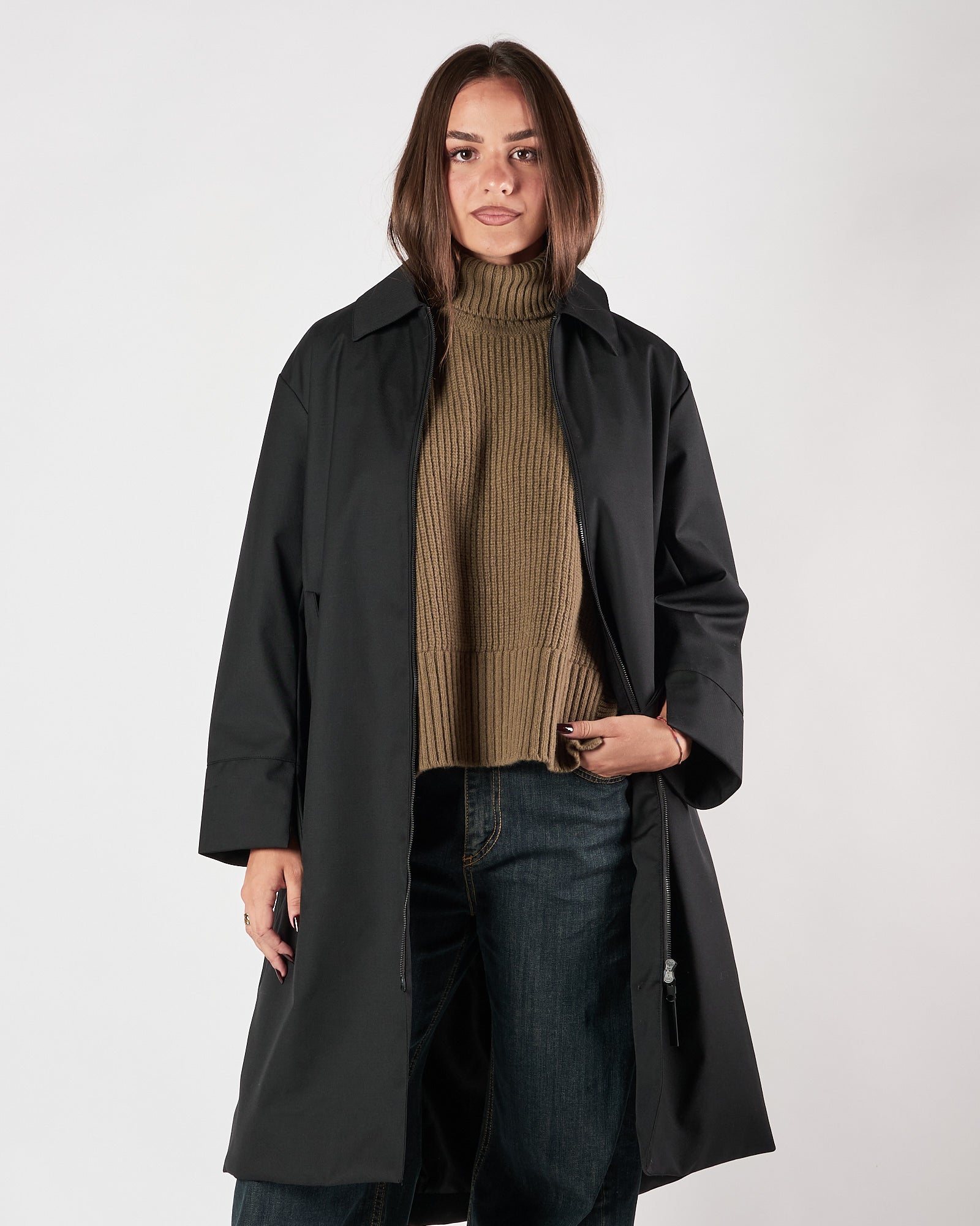 Giacchetto People Of Shibuya lungo nero