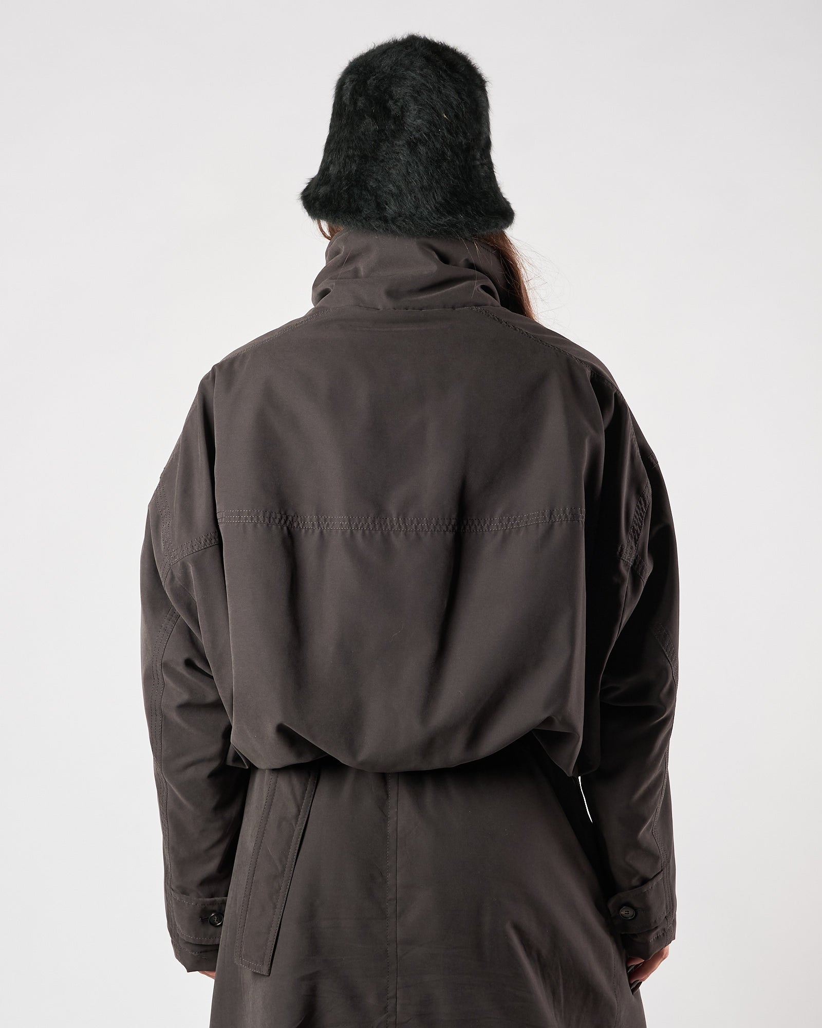 Giaccone Tela9 bomber liquirizia