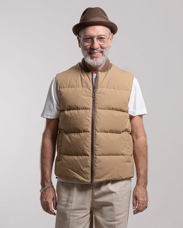 Gilet L'impermeabile imbottito beige