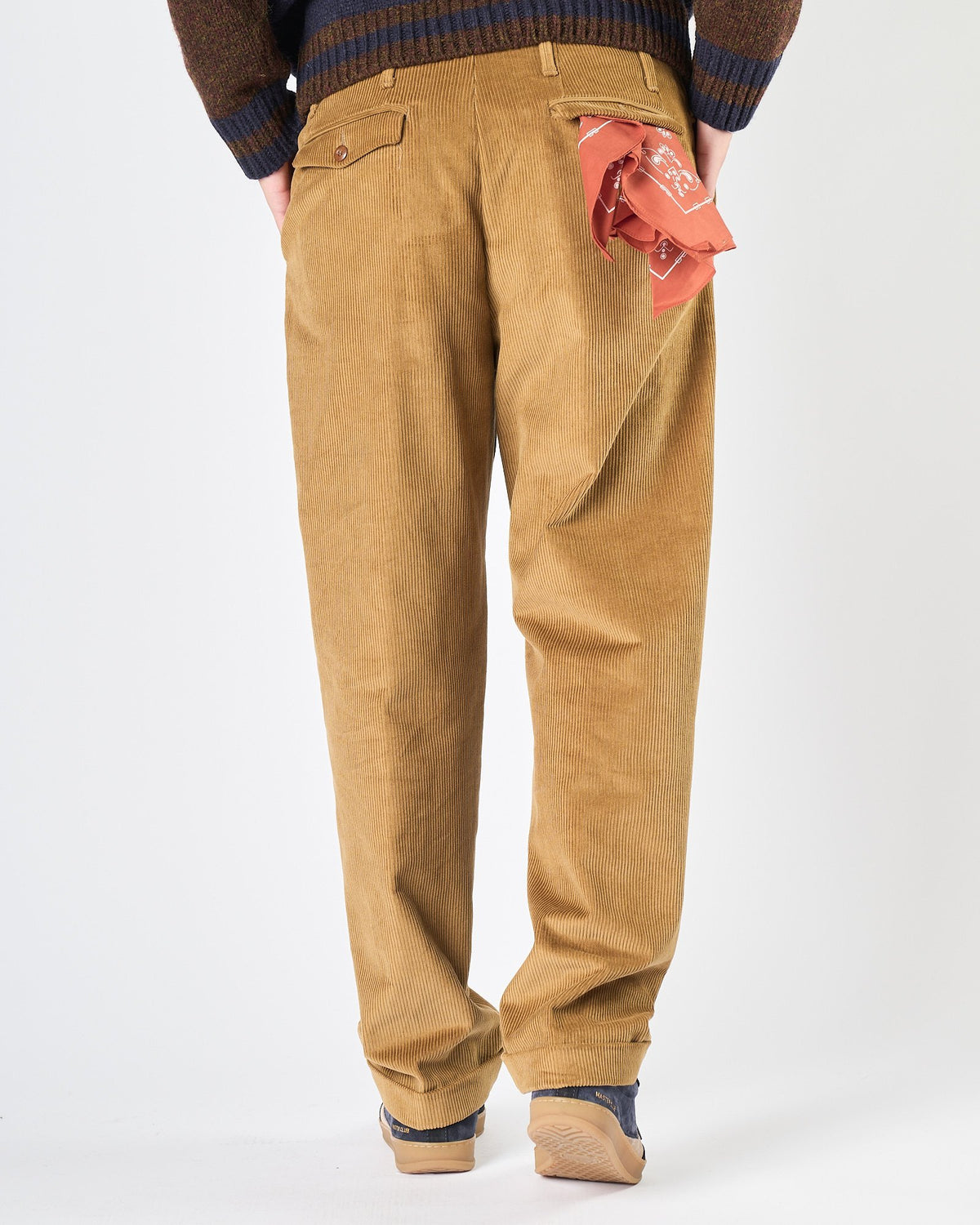 Pantalone Telacruda in velluto camel