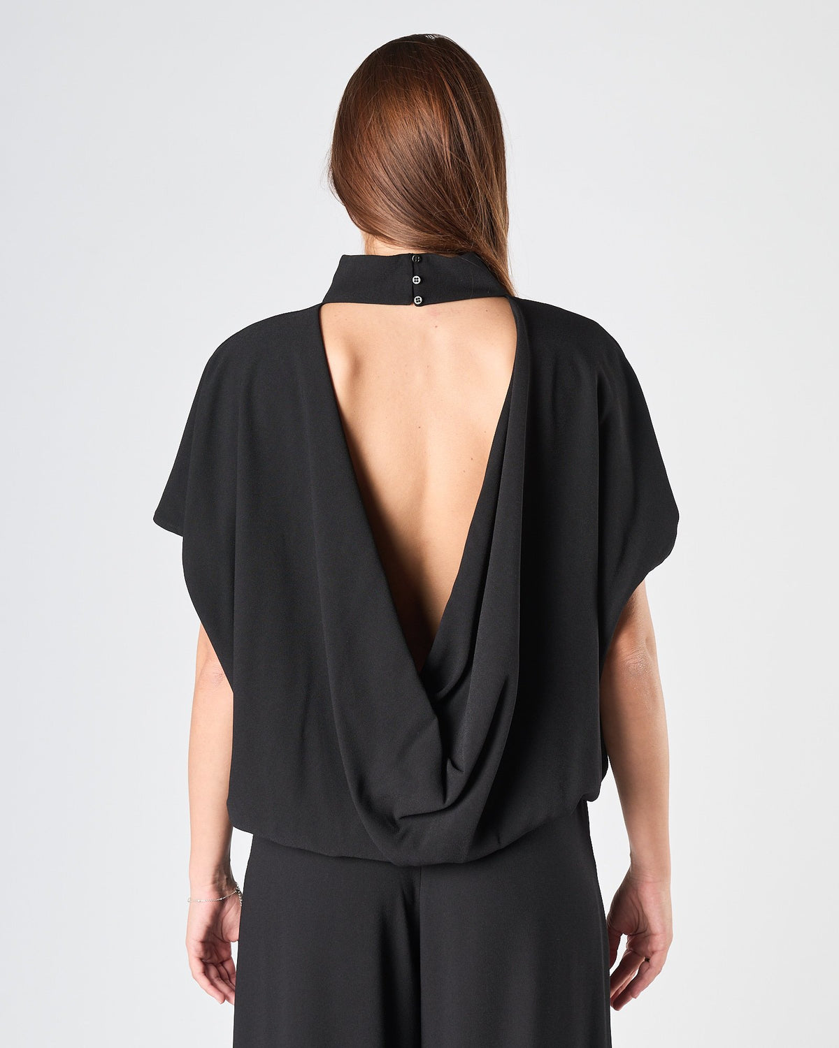 Blusa Eleh scollo schiena nera